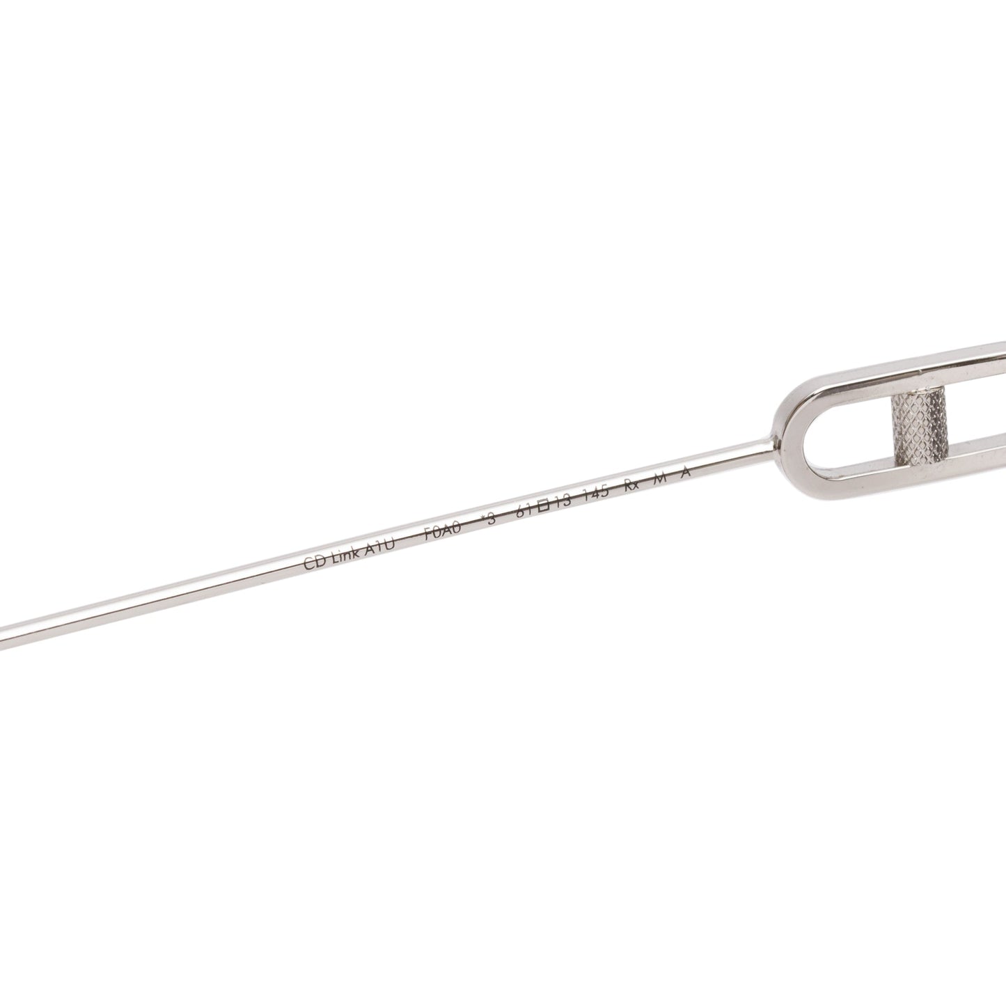 Christian Dior Silver-Tone Metal CD Link A1U Sunglasses