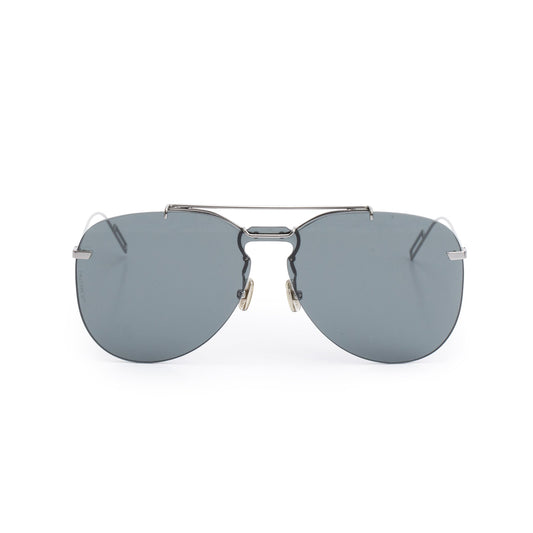 Christian Dior Silver Tone Metal Frame DIOR0222S Aviator Sunglasses