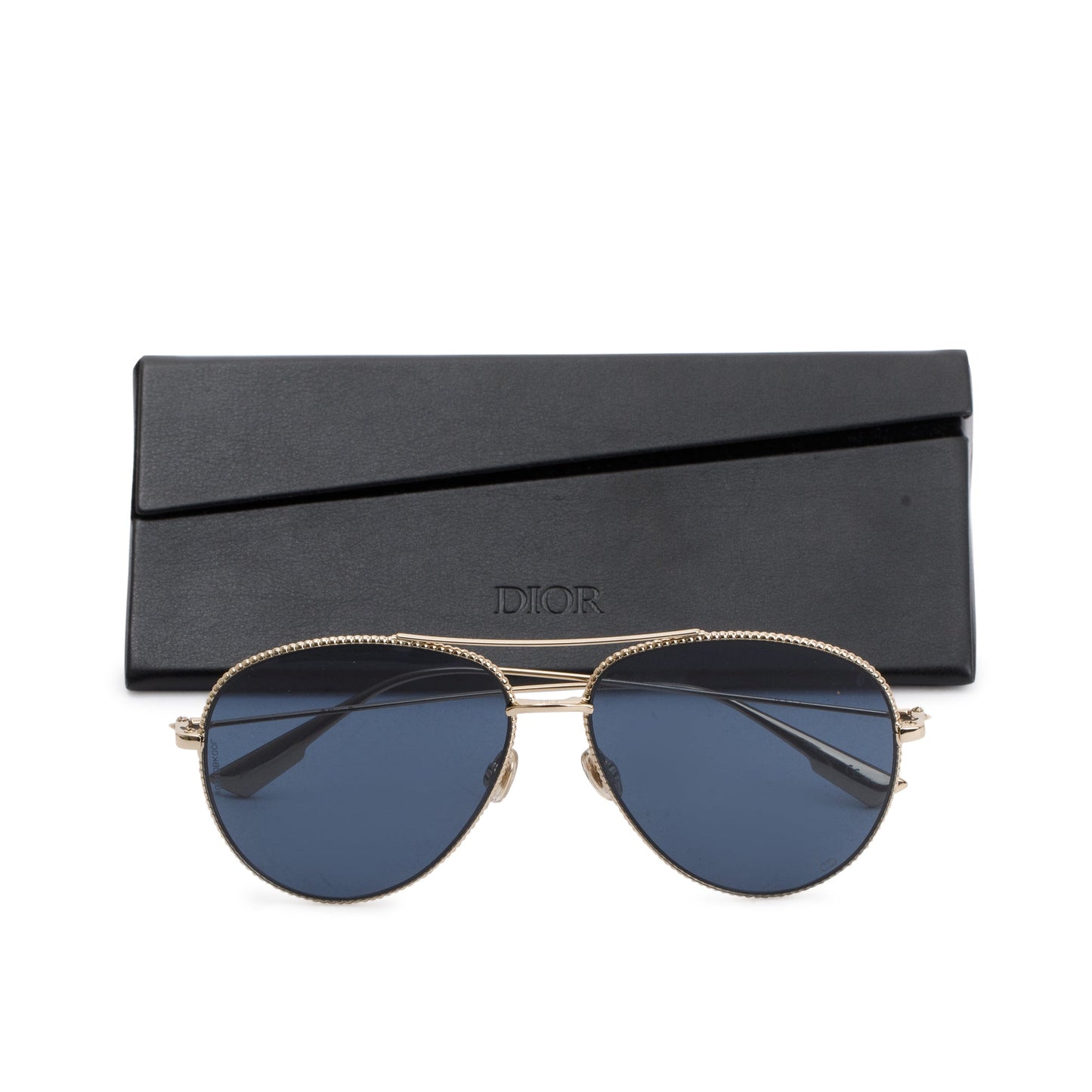 Christian Dior Society 3 J5GKU Aviator Sunglasses
