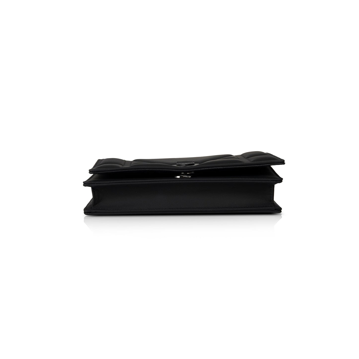 Christian Dior Ultramatte Stitched Cannage Diorama Wallet on Chain