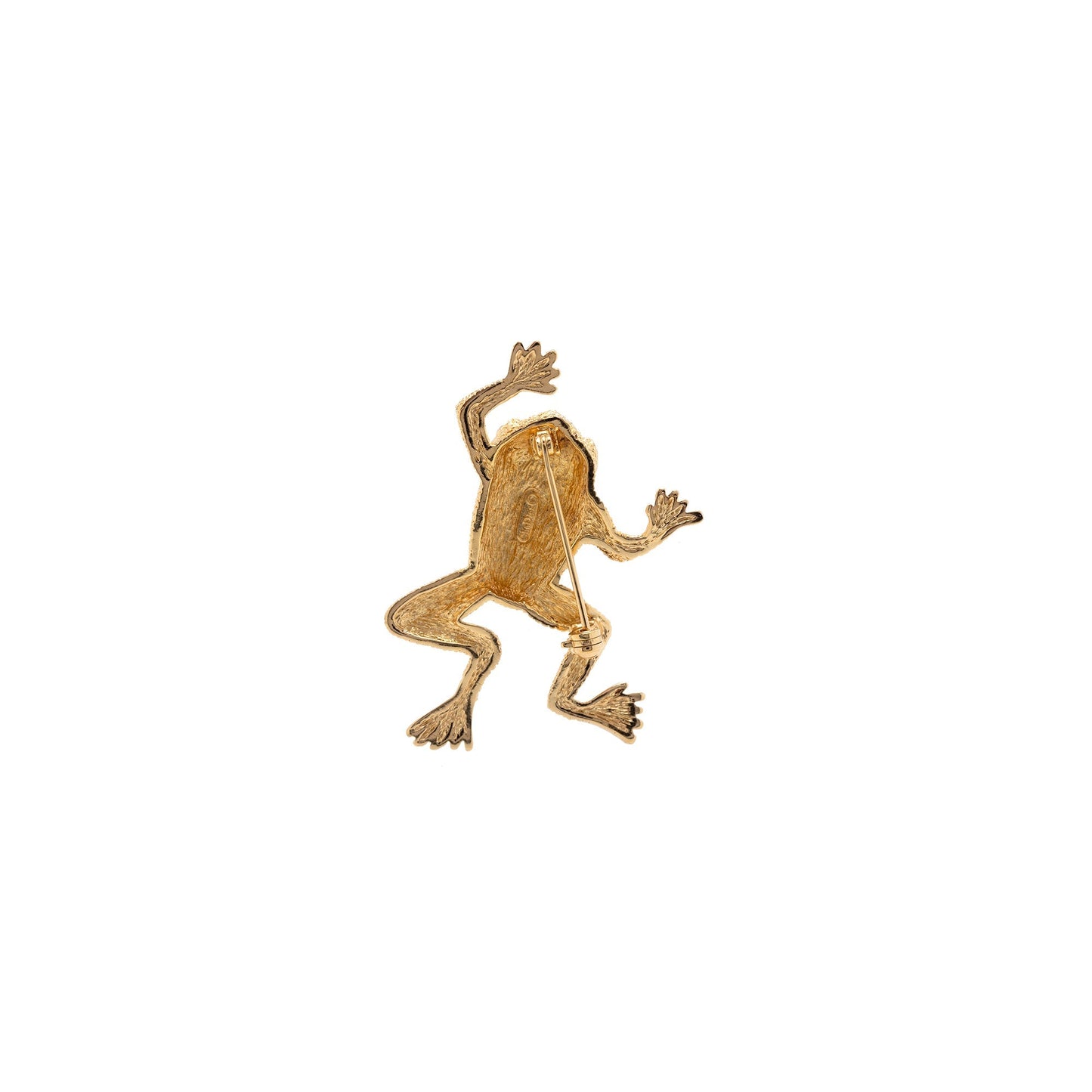 Christian Dior Vintage Frog Brooch