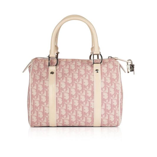 Christian Dior Vintage Girly Trotter Boston Bag