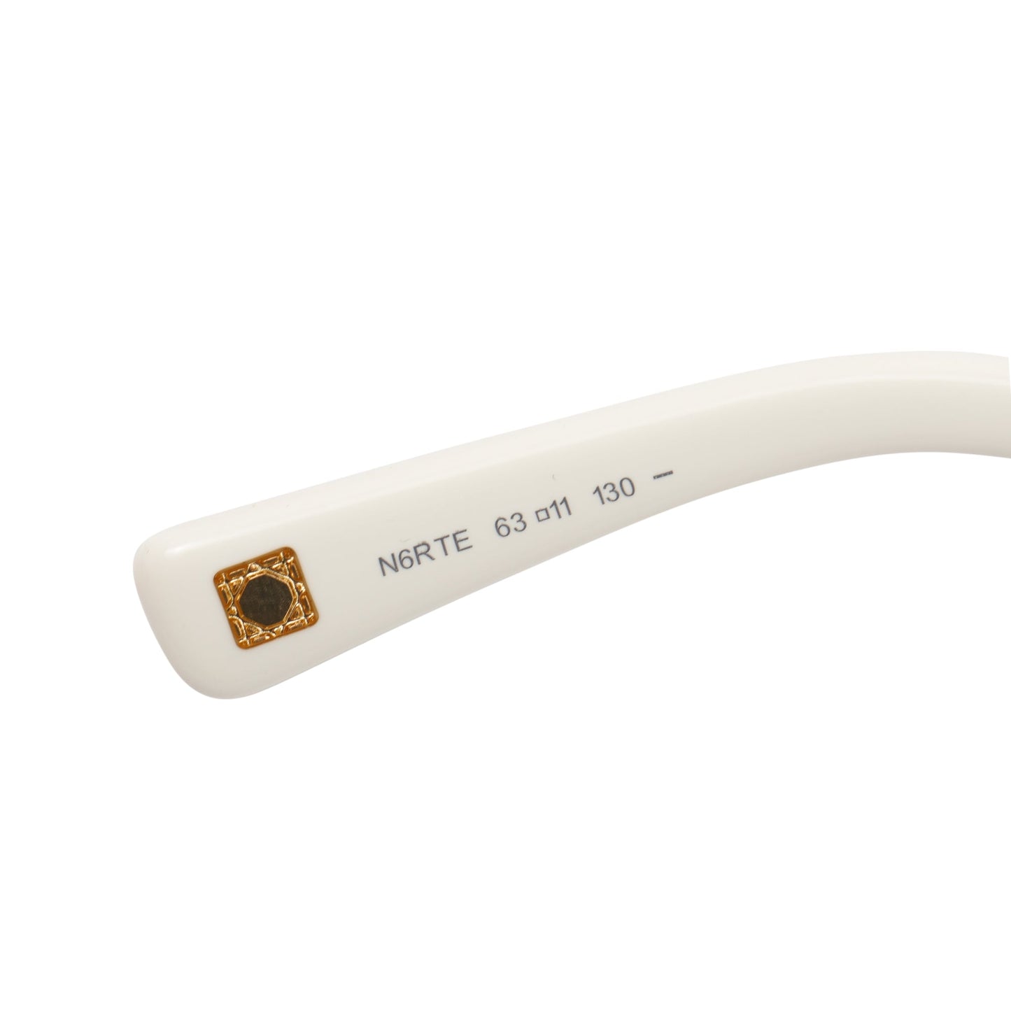 Christian Dior White Acetate DiorChicago2 Aviator Sunglasses