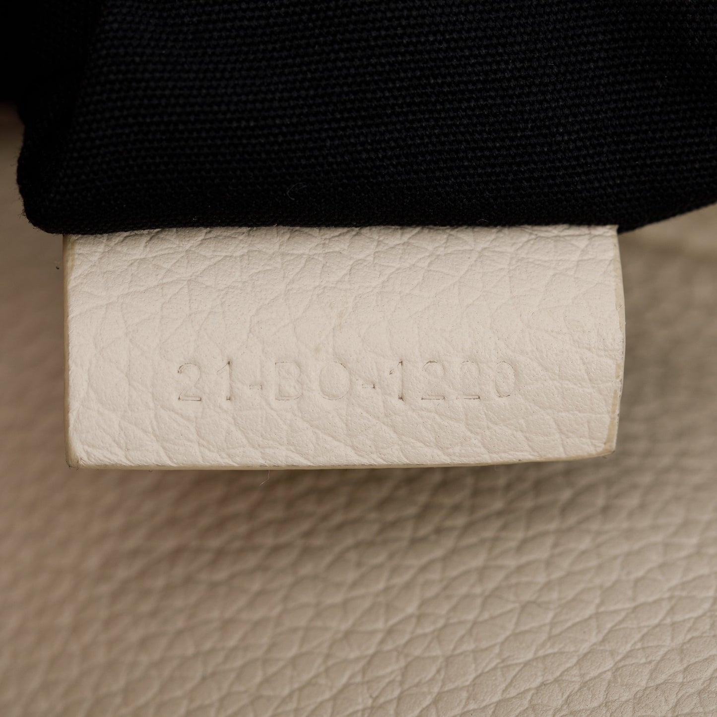 Christian Dior White Calfskin Leather Mini Saddle Crossbody Bag