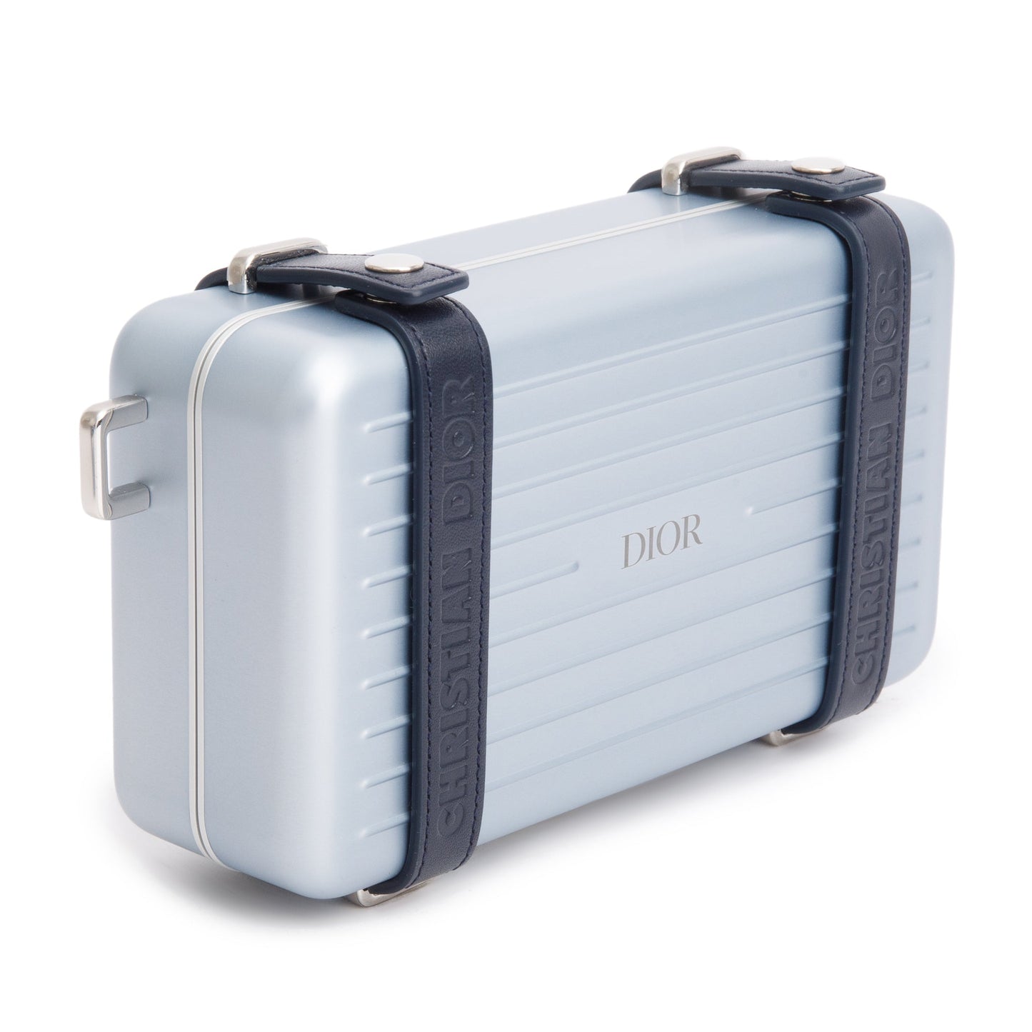 Christian Dior x Rimowa Silver Aluminum Personal Utility Case