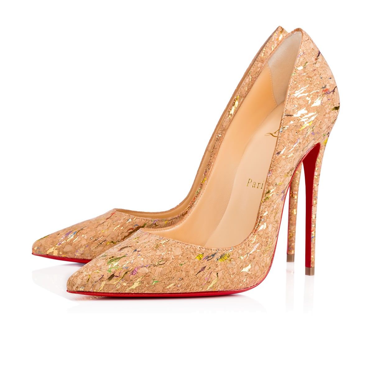 Christian Louboutin Decoltish Multicolor 100mm