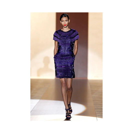 Luxury Gucci Trending 2025 Plexiglass Bead Dress
