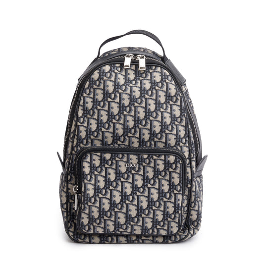 Cristian Dior Oblique Jacquard Mini Rider Sling Bag