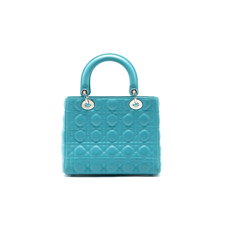 Luxury Dior Medium Lady Luxury Dior Tote Lake Blue