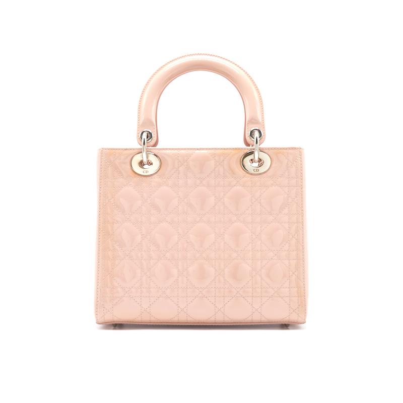 Luxury Dior Medium Lady Luxury Dior Tote in Patent Leather