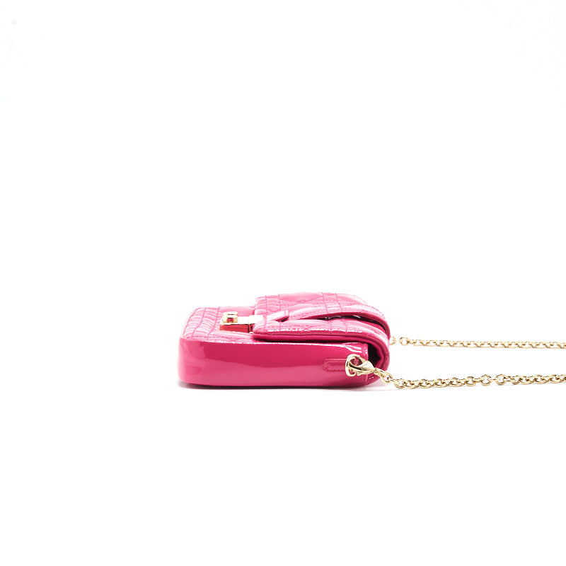 Luxury Dior Patent Leather Miss Luxury Dior Mini Chain Bag