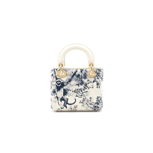 Luxury Dior Cruise 2019 Toile de Joy Mini Lady Luxury Dior