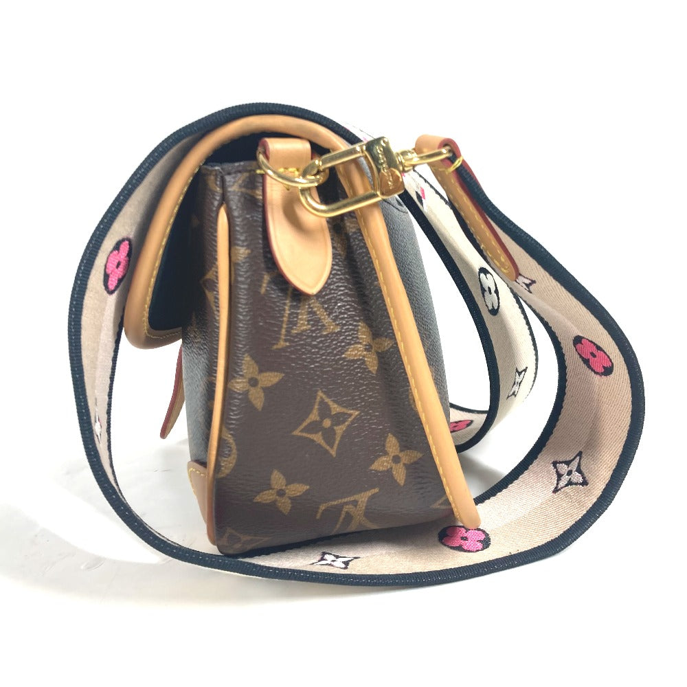 LOUIS VUITTON Shoulder Bag M45985 Monogram canvas Brown Monogram Diane NM PM