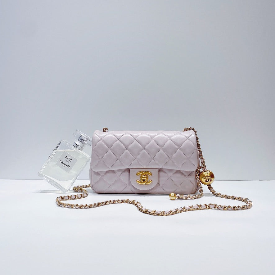 No.3604-Chanel Pearl Crush Mini Flap Bag 20cm (Unused / 未使用品)