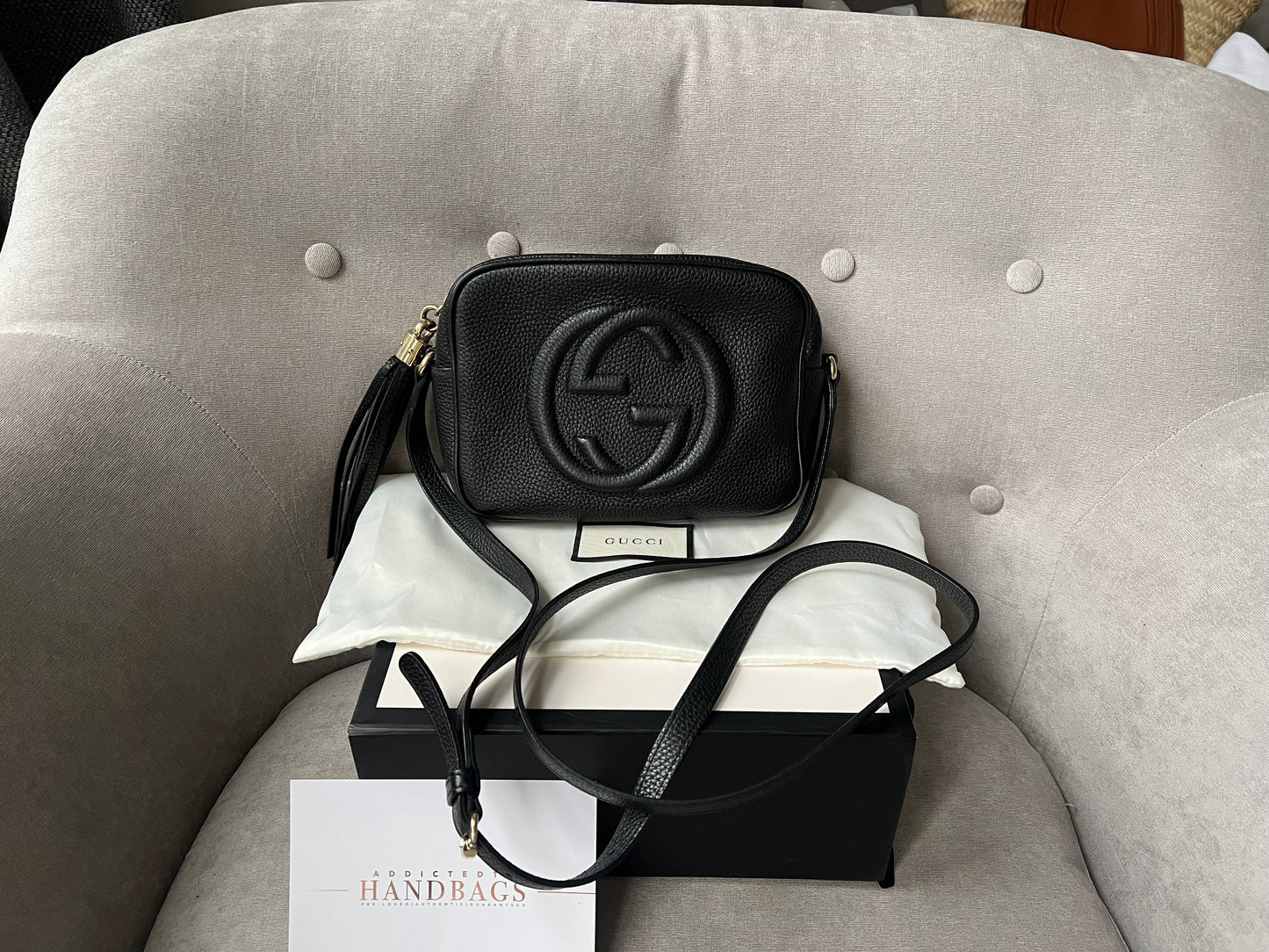 Luxury Gucci Trending 2025 Black Soho Disco