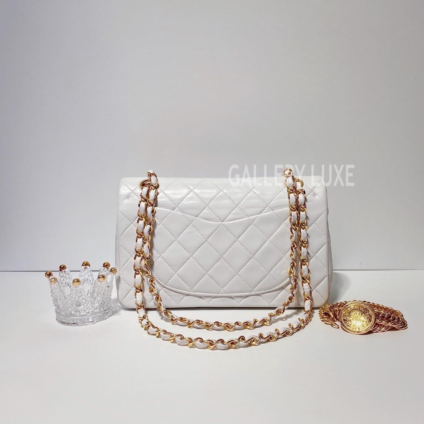 No.3258-Chanel Vintage Lambskin Classic Flap 23cm