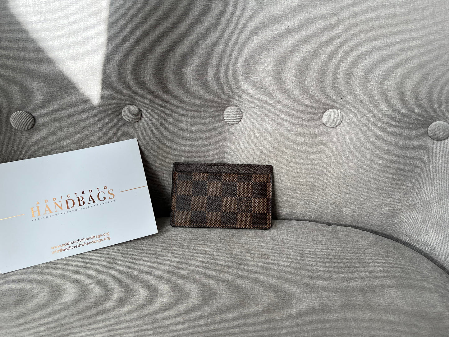 Louis Vuitton Card Holder Damier Ebene