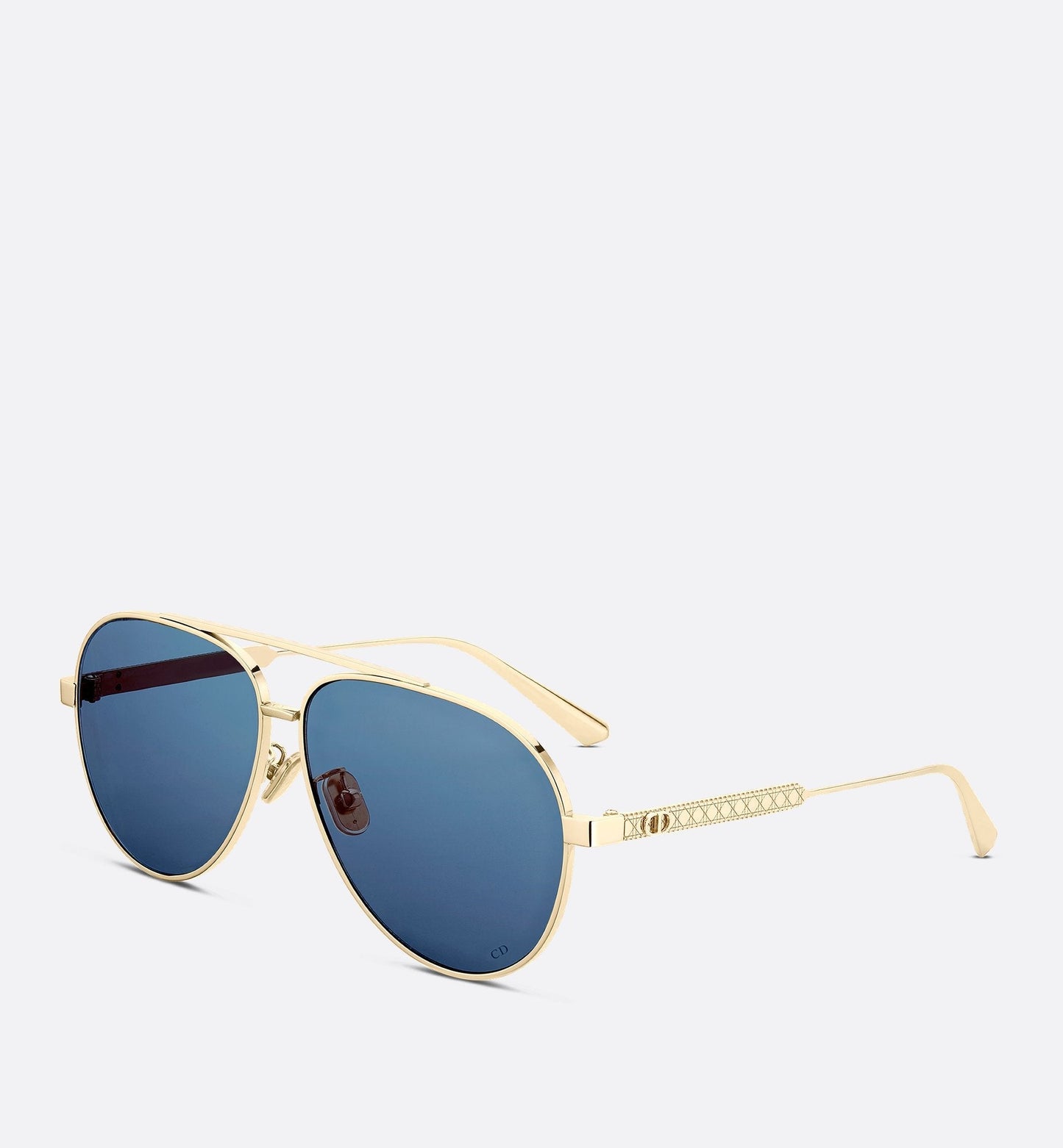 Luxury Diorcannage A1U Blue Pilot Sunglasses