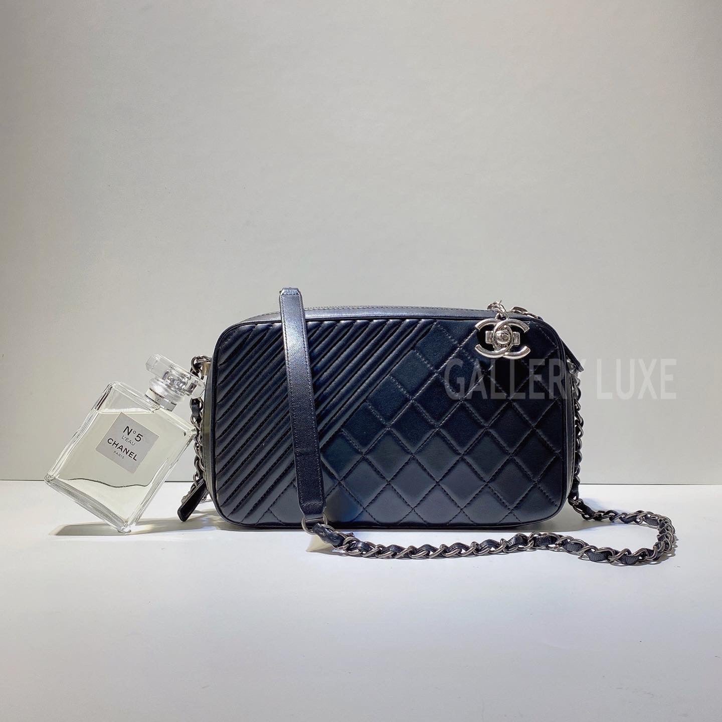 No.3143-Chanel Lambskin Coco Boy Camera Bag