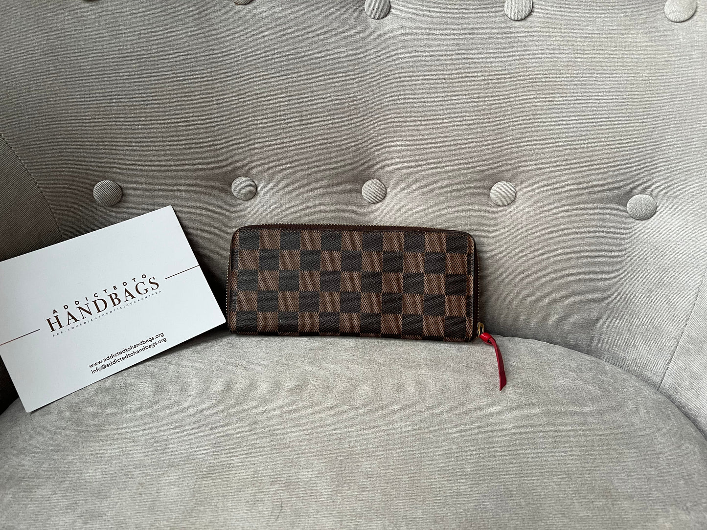 Louis Vuitton Clemence Wallet in Damier Ebene (RRP £430)