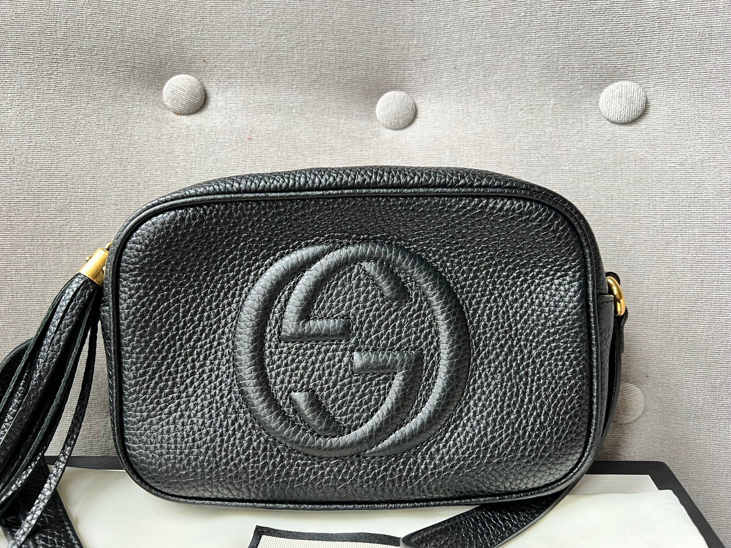 Luxury Gucci Trending 2025 Black Mini Soho Disco