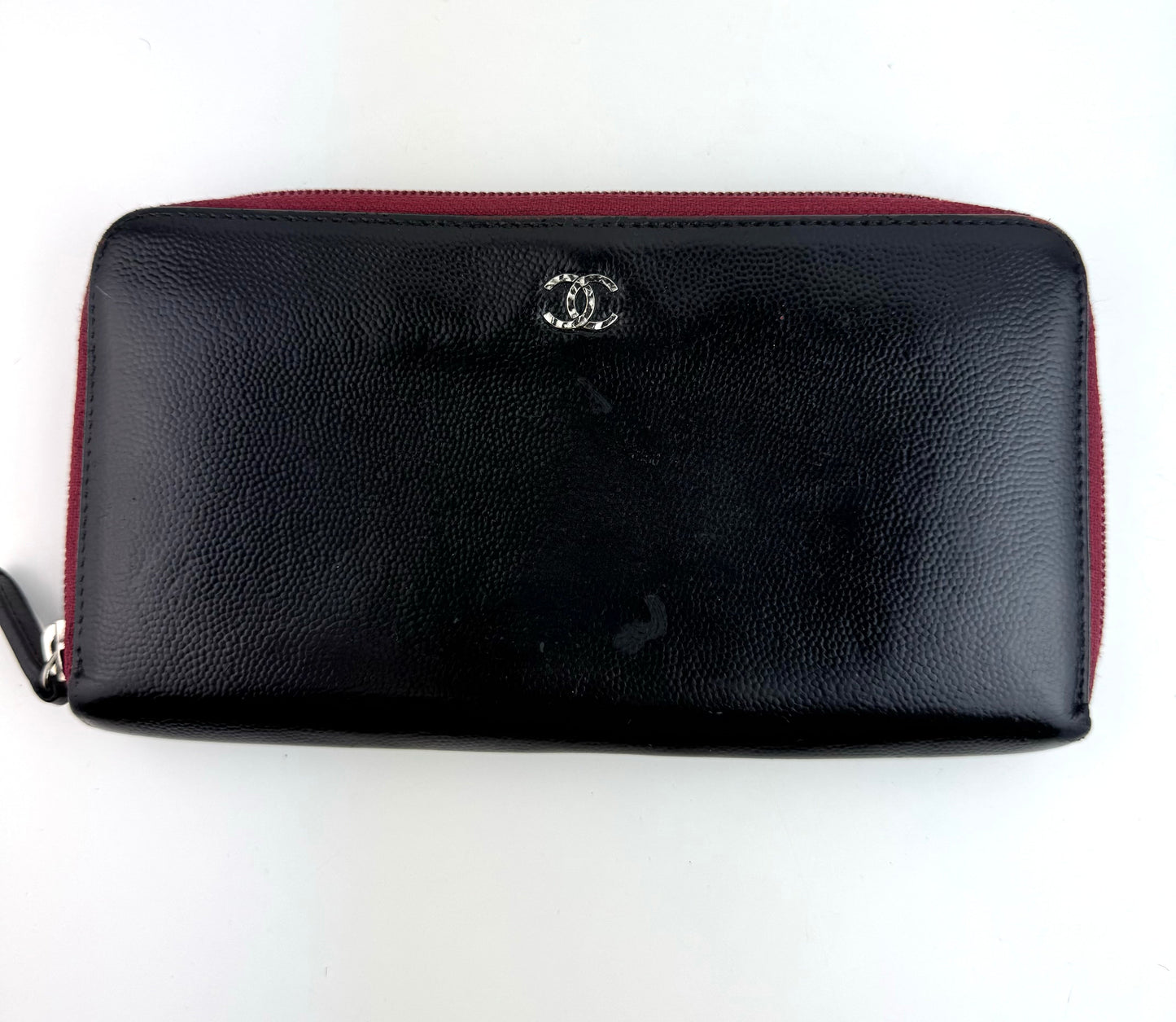 Chanel Zippy Wallet black