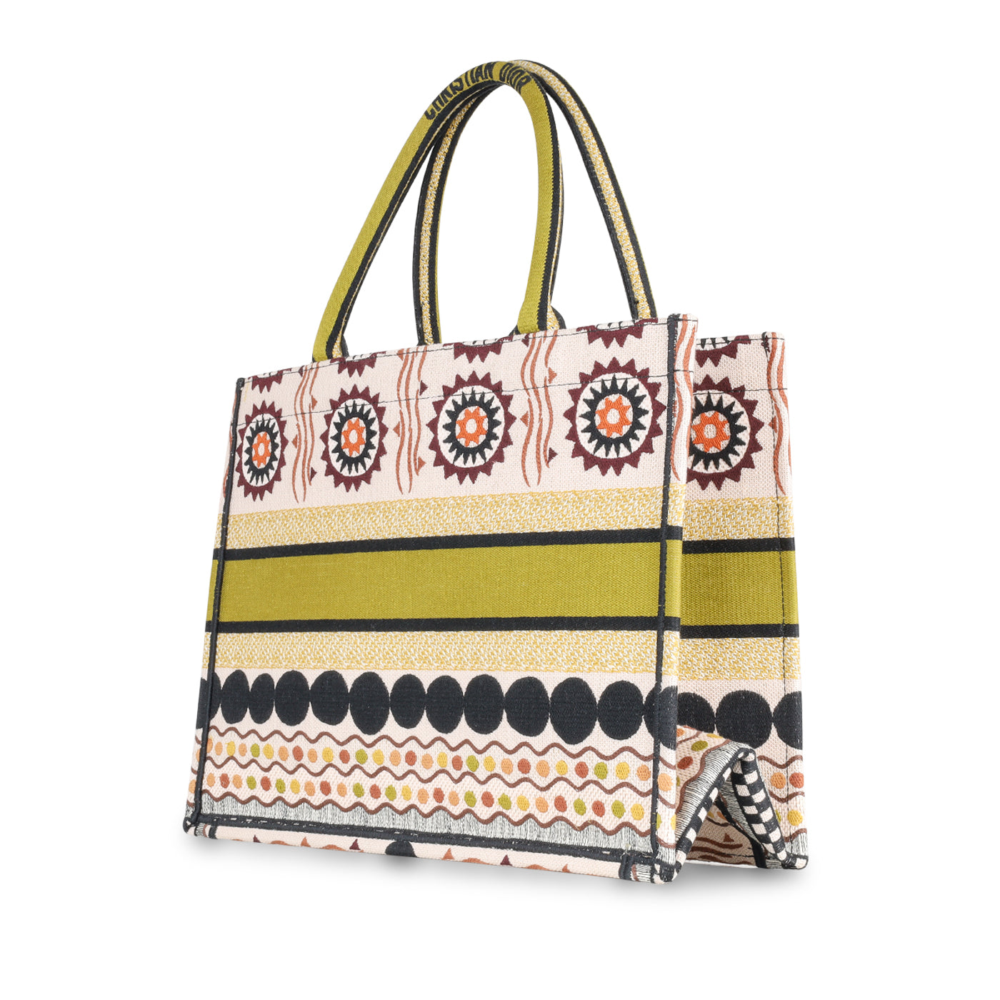 Luxury Dior Medium Canvas Book Tote