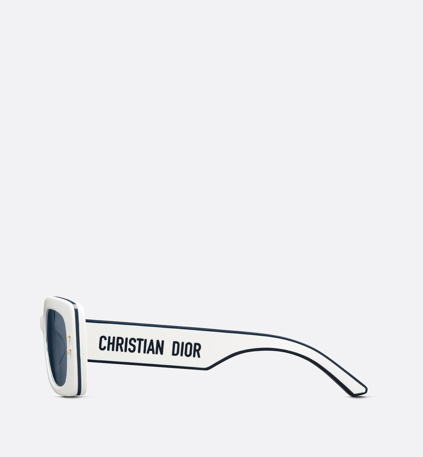 Luxury Diorpacific S1U White Square Sunglasses