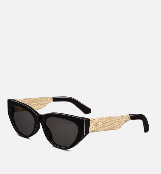 Luxury Dioresille B1I Black Butterfly Sunglasses