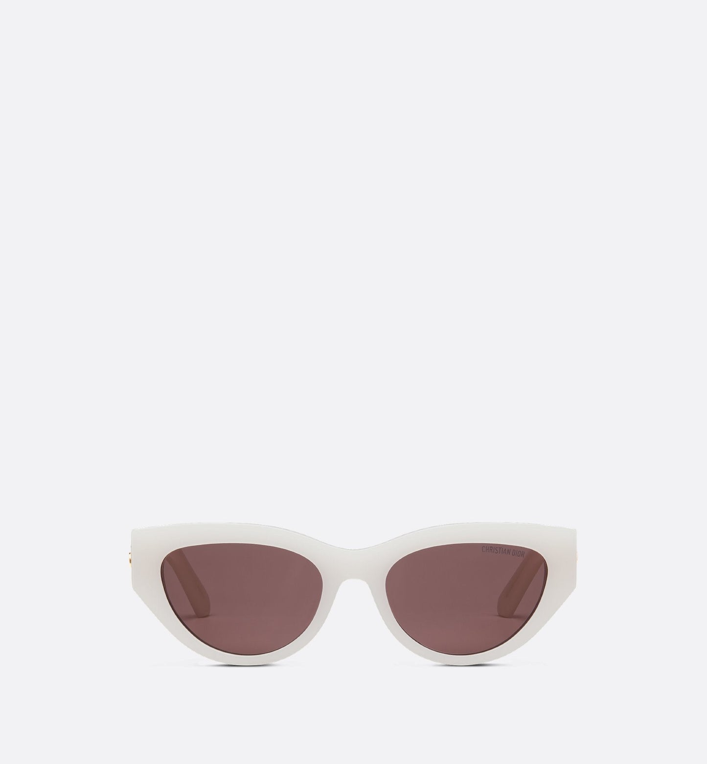 Luxury Dioresille B1I Milky Ivory Butterfly Sunglasses