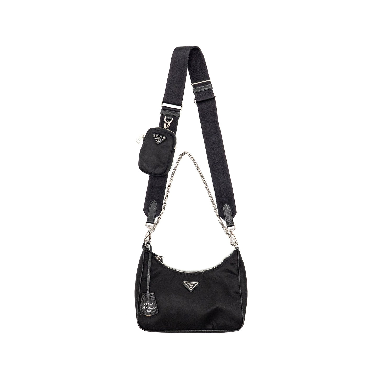 Prada Reedition 2005 Re-nylon Black SHW