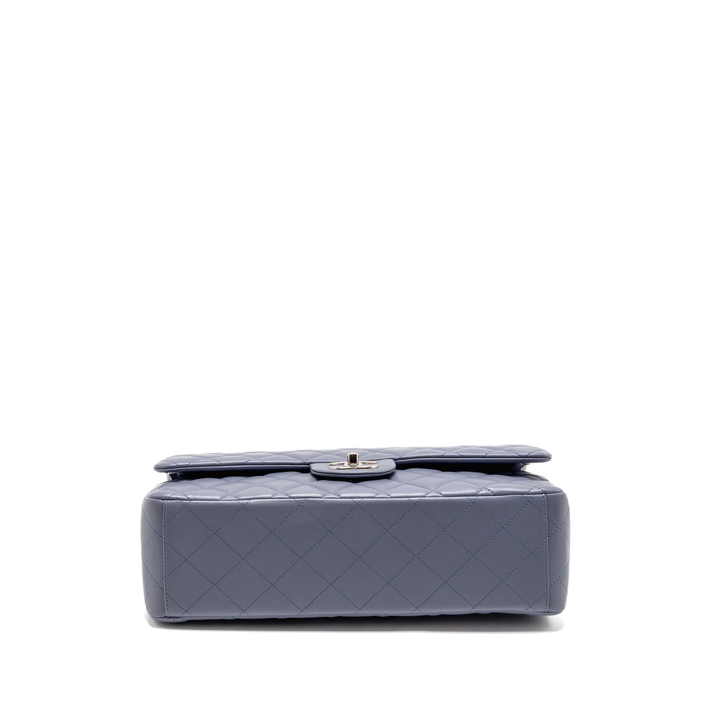 Chanel Maxi Classic Double Flap Bag Lambskin Light Purple SHW
