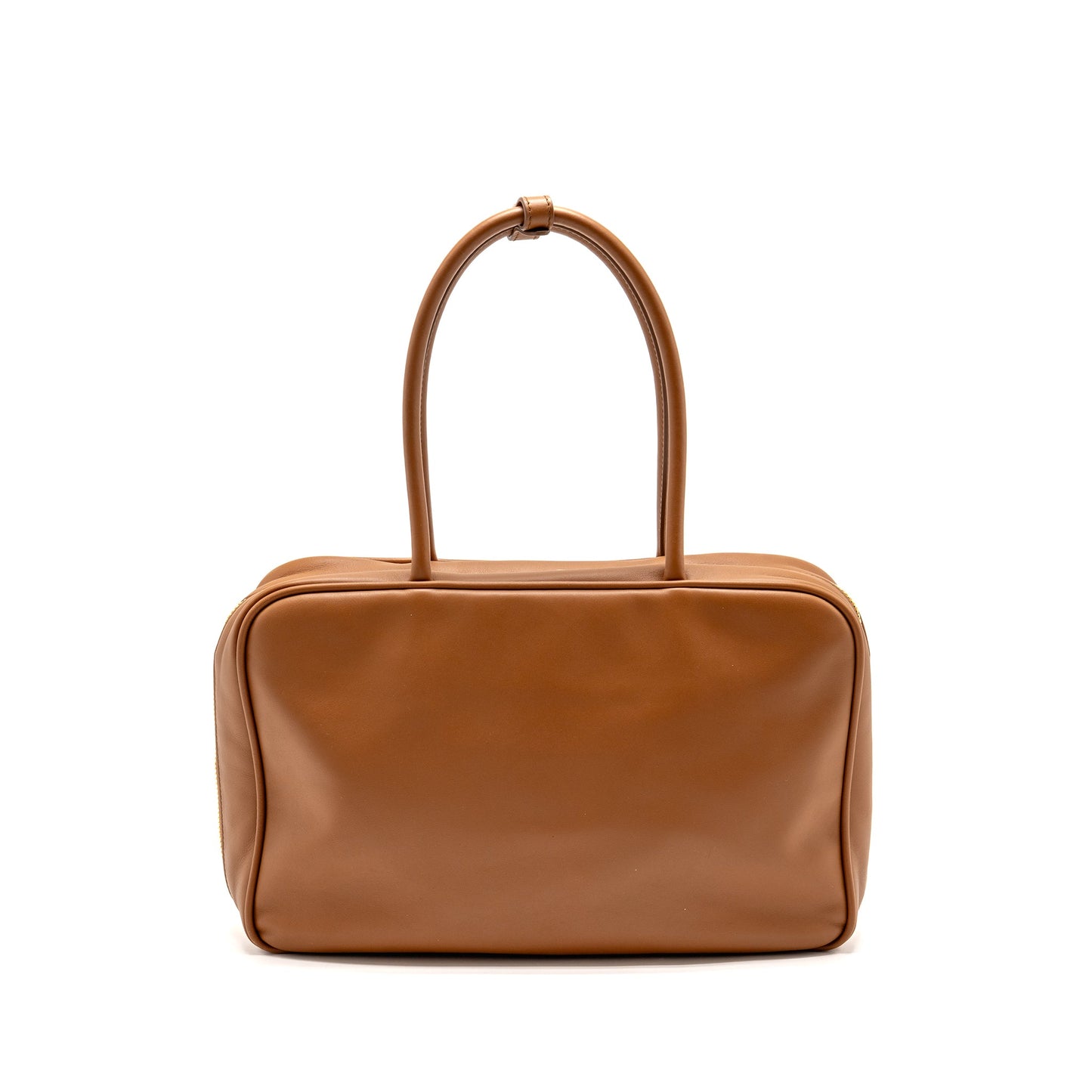 Miu Miu Large Beau Bag Calfskin Cognac GHW