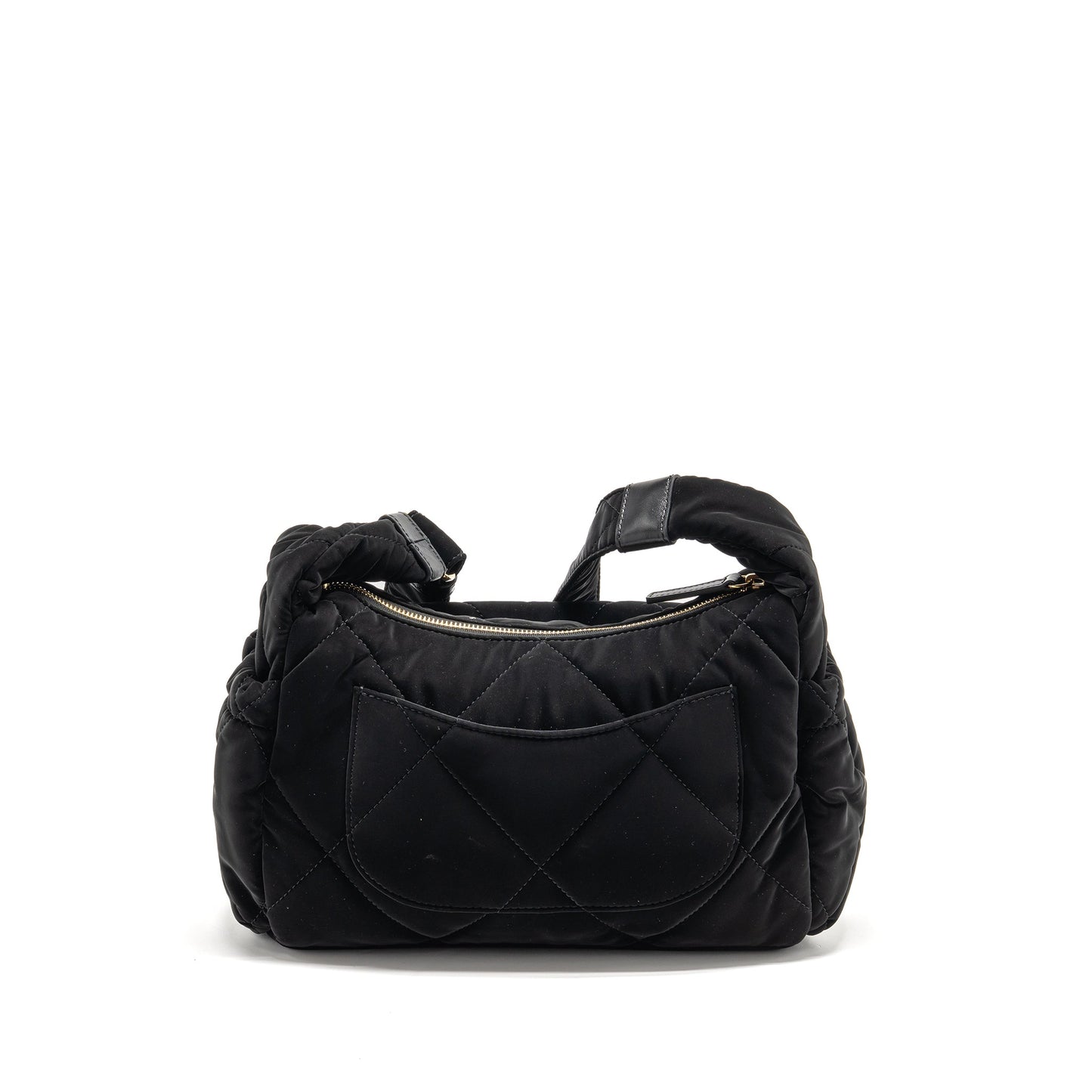 Chanel 24N Ski Series Coconeige Shoulder Bag Nylon Black GHW(microchip)
