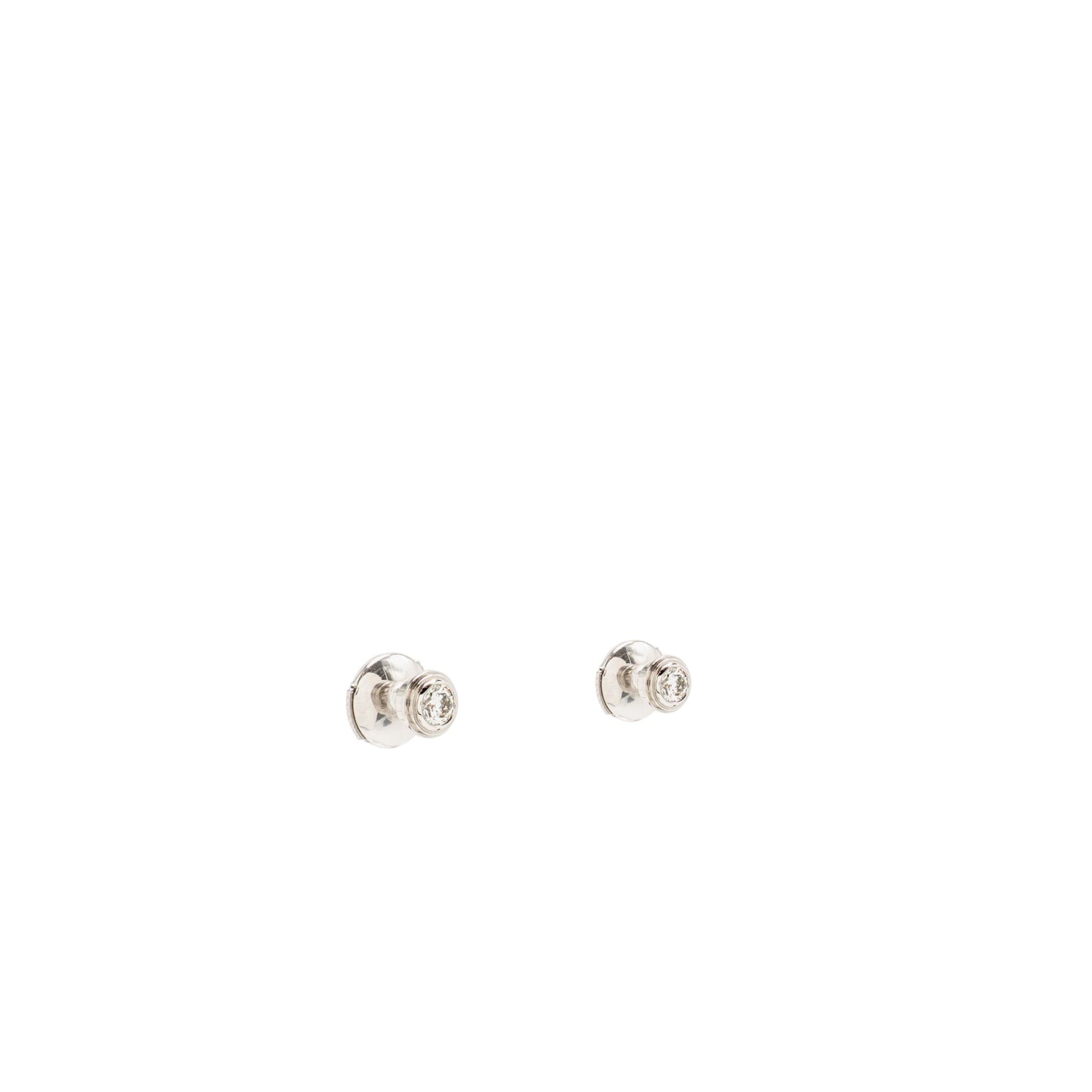 Cartier D’Amour Earrings Medium Model White Gold, Diamonds