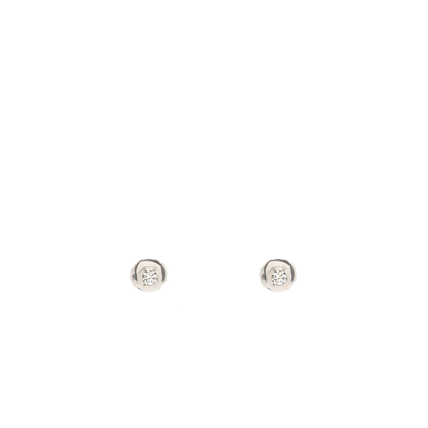 Cartier D’Amour Earrings Medium Model White Gold, Diamonds