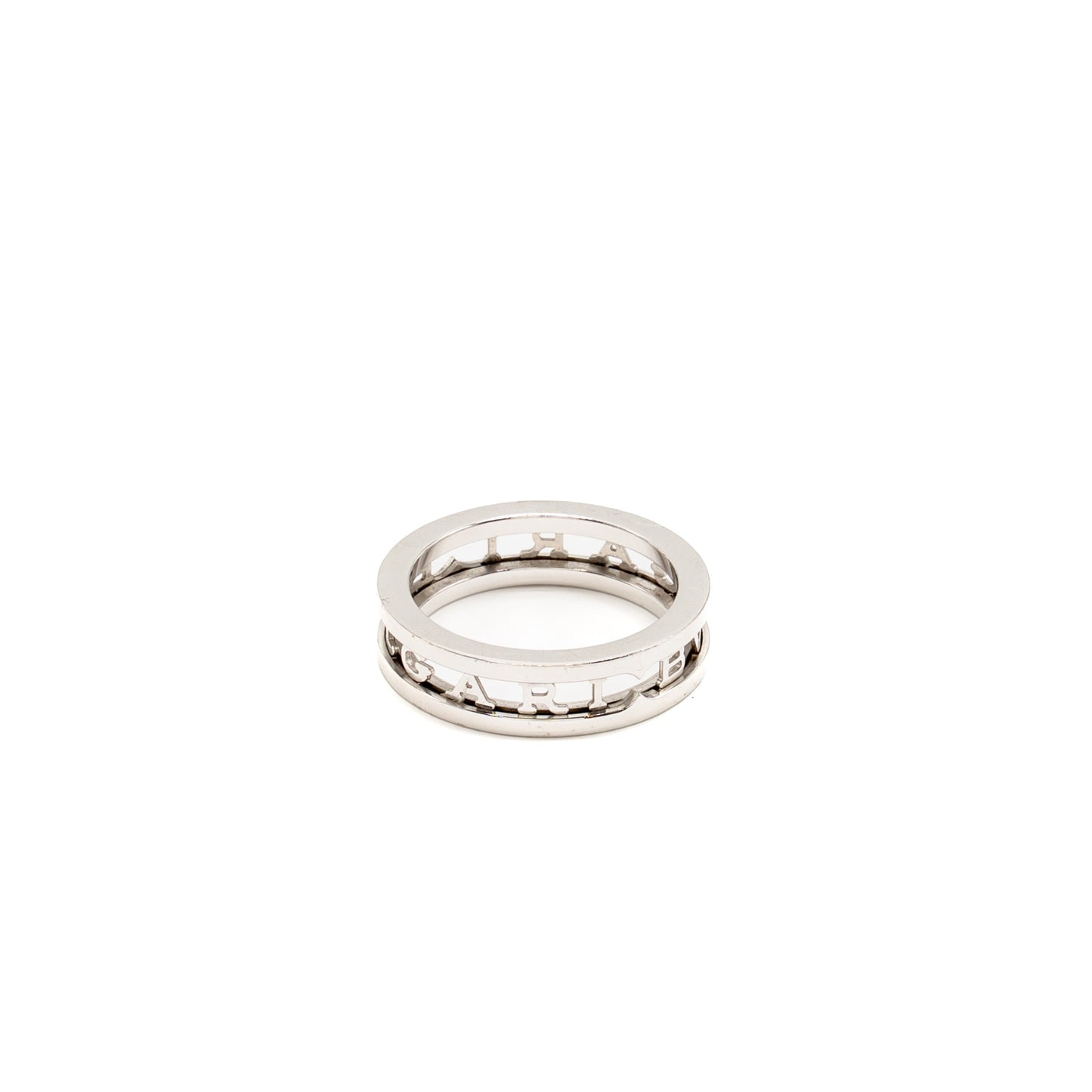 Bvlgari Size 58 B.Zero1 Ring White Gold