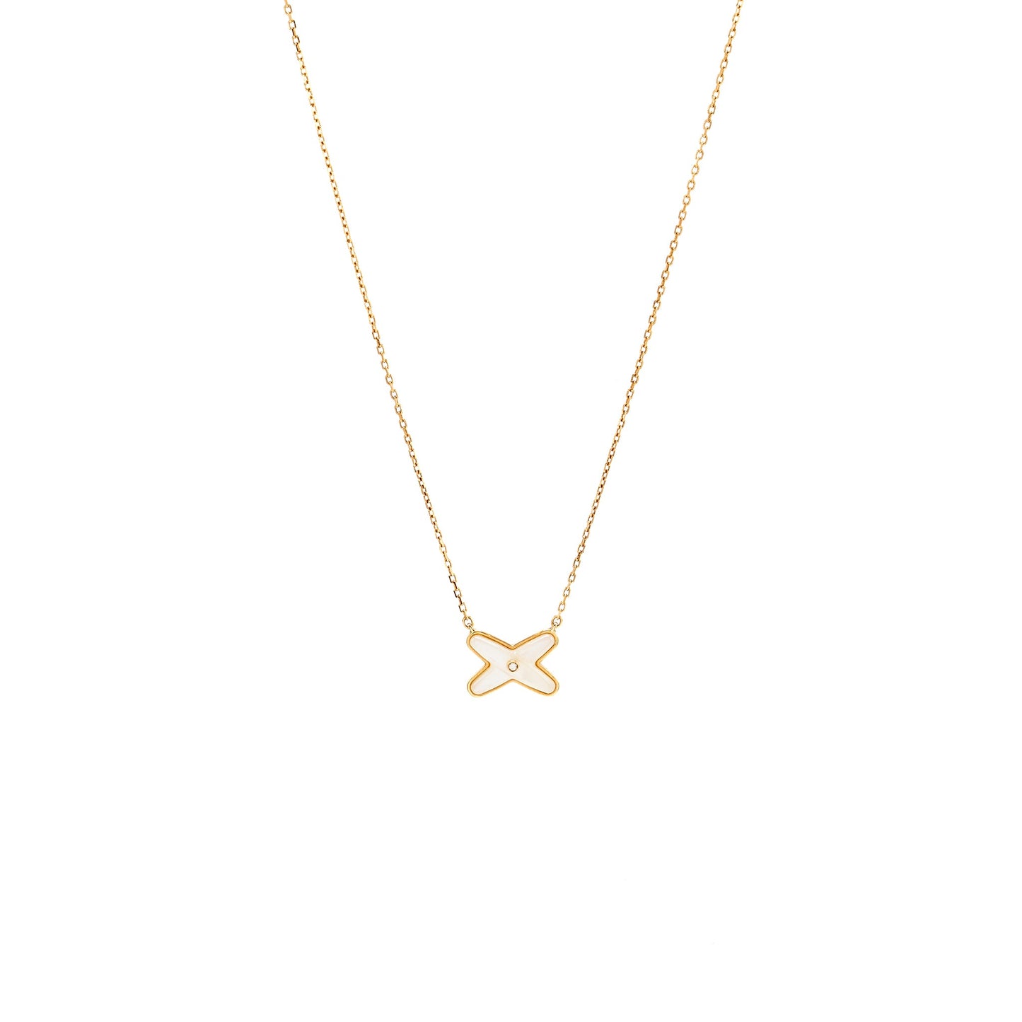 Chaumet Jeux De Liens Pendant Rose Gold, Mother-of-Pearl, Diamond