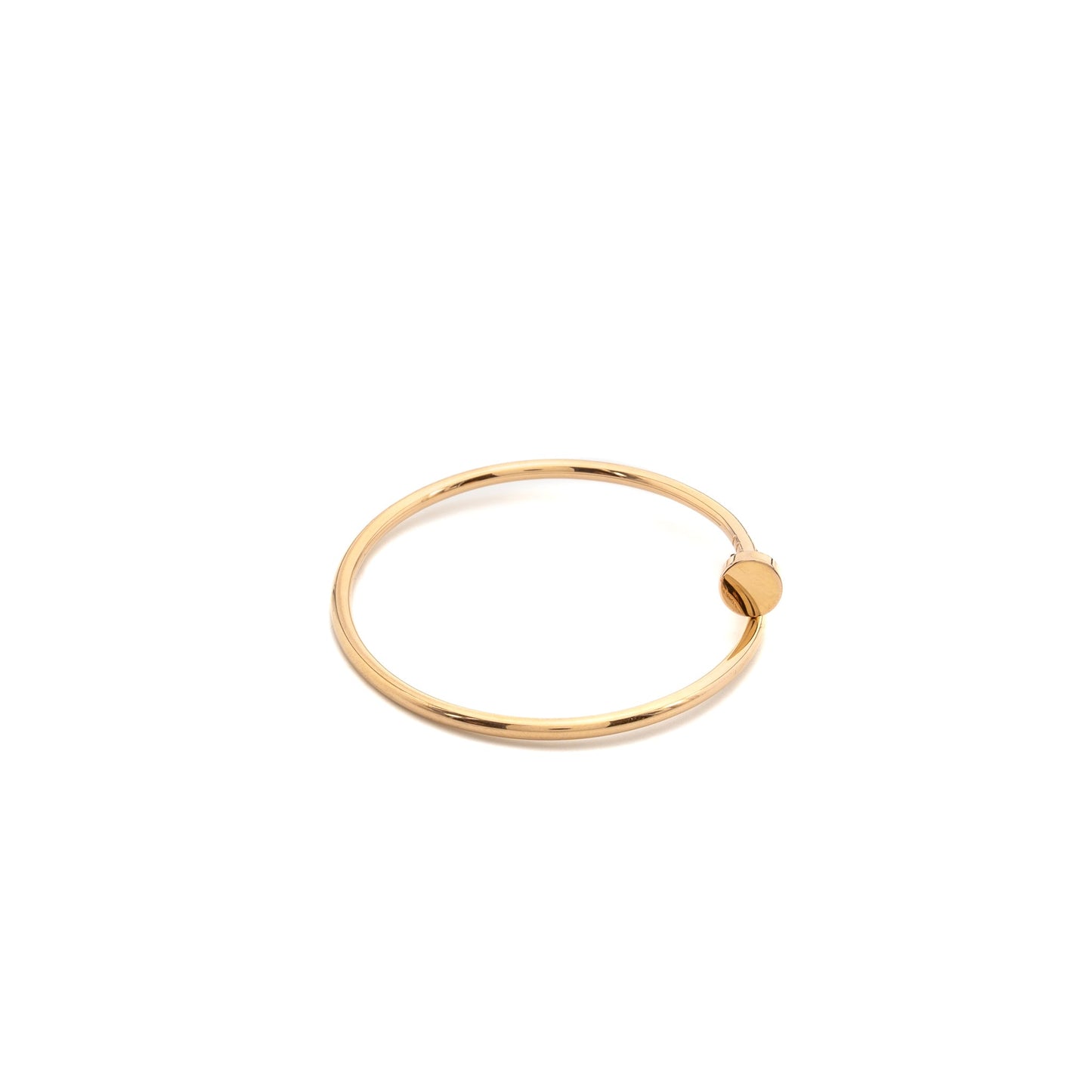 CARTIER Size 16 Juste un Clou Bracelet Small Model Rose Gold