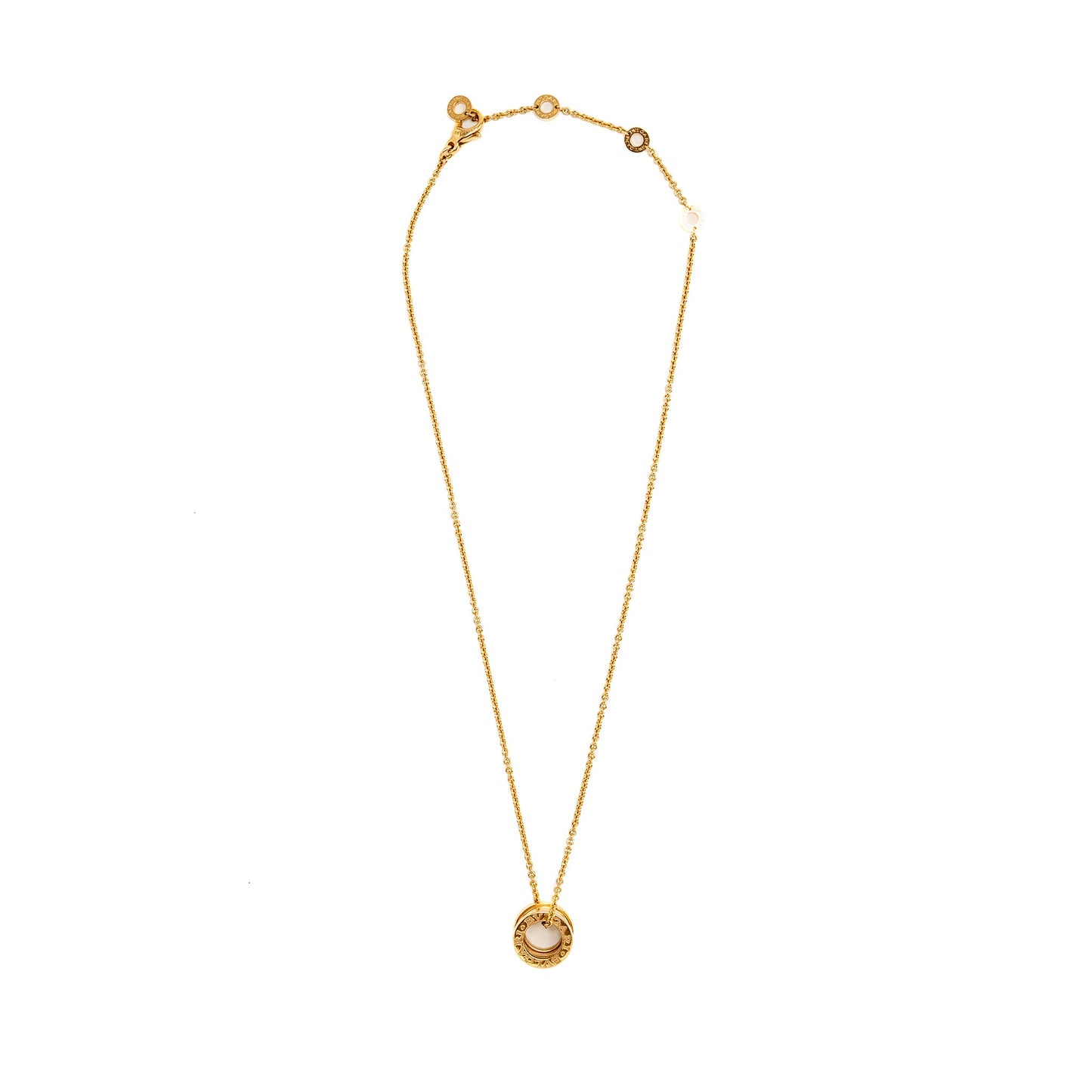 Bvlgari B.zero1 Necklace Yellow Gold