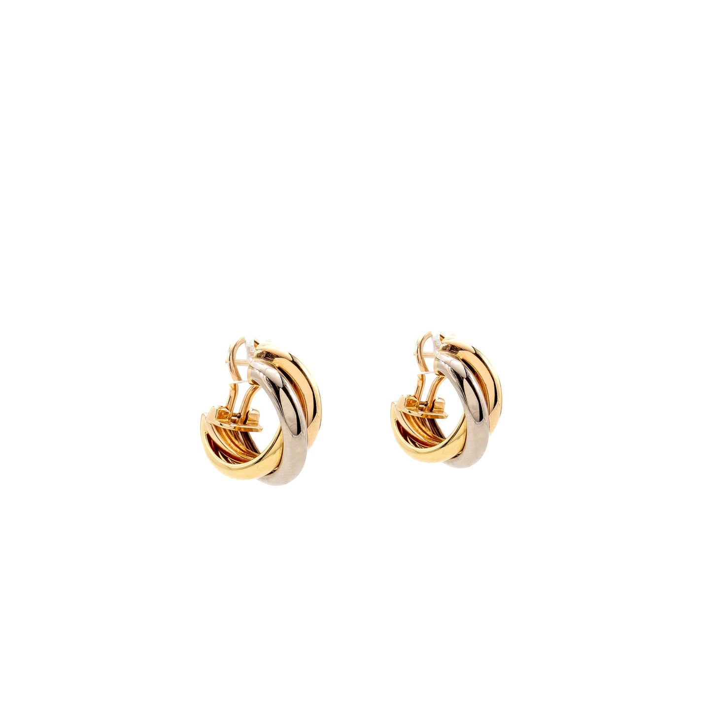 Cartier Trinity Earrings White gold/rose gold/yellow gold