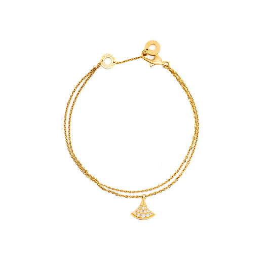 Bvlgari size S/M Diva’s Dream Bracelet 18k rose gold with diamonds