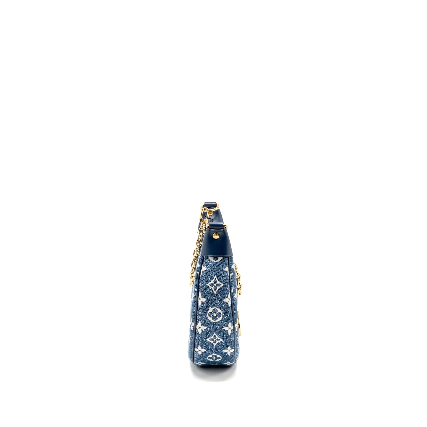 Louis Vuitton loop bag denim blue GHW