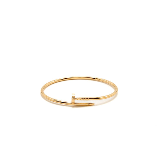 Cartier Size 17 Juste Un Clou Bracelet Small Model Rose Gold