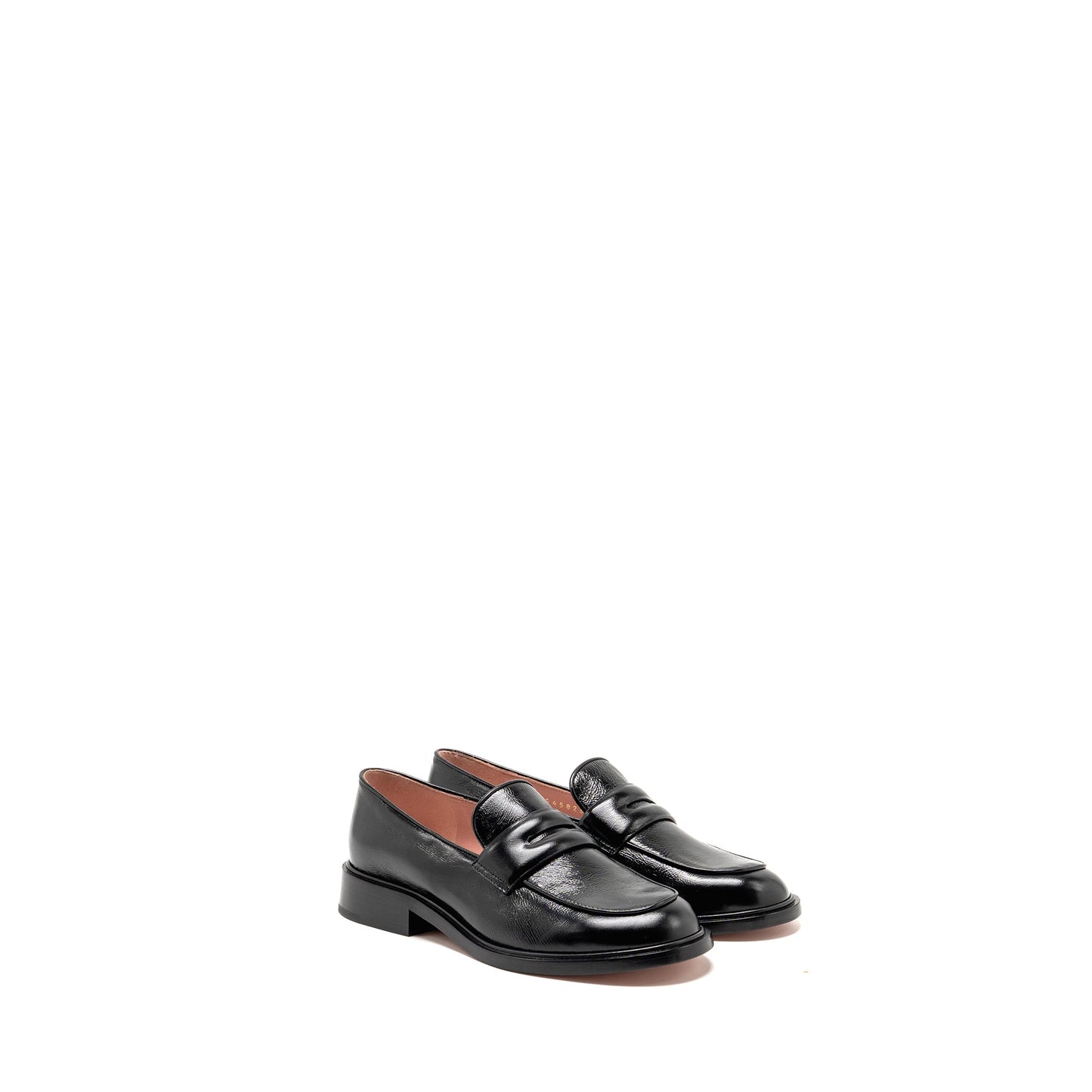 Chanel 24a size 35 CC logo Loafer/Moccasins Shiny Calfskin Black
