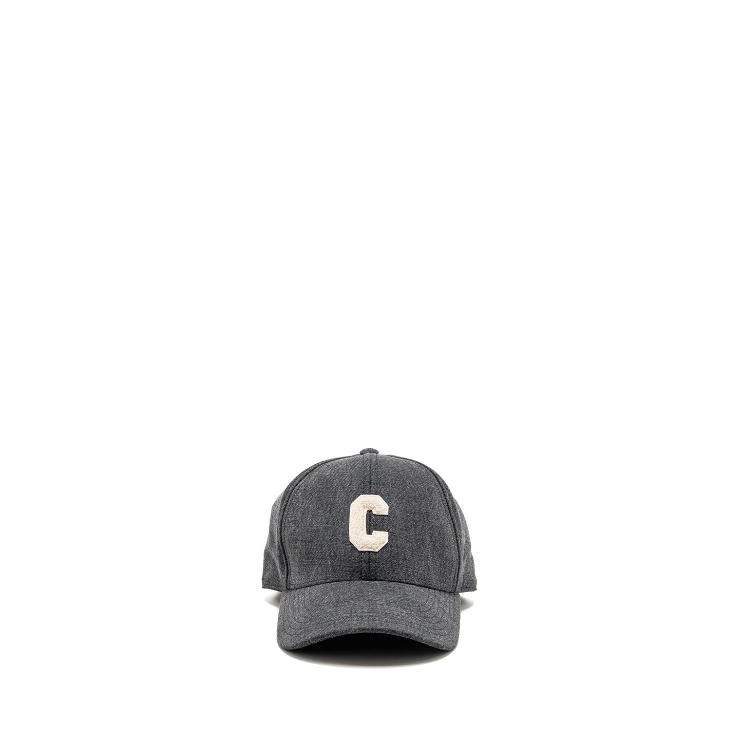 Celine size L initial baseball cap cotton grey