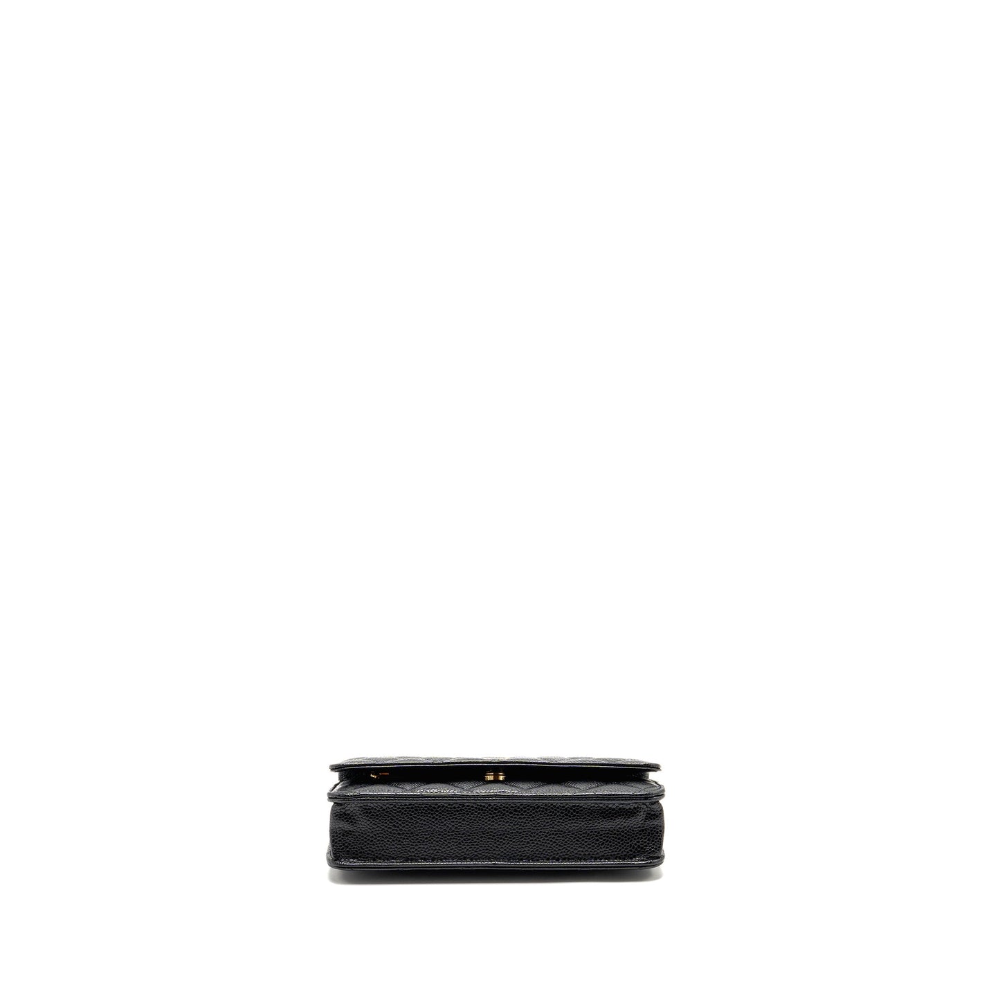 CHANEL Classic Wallet On Chain Caviar Black GHW