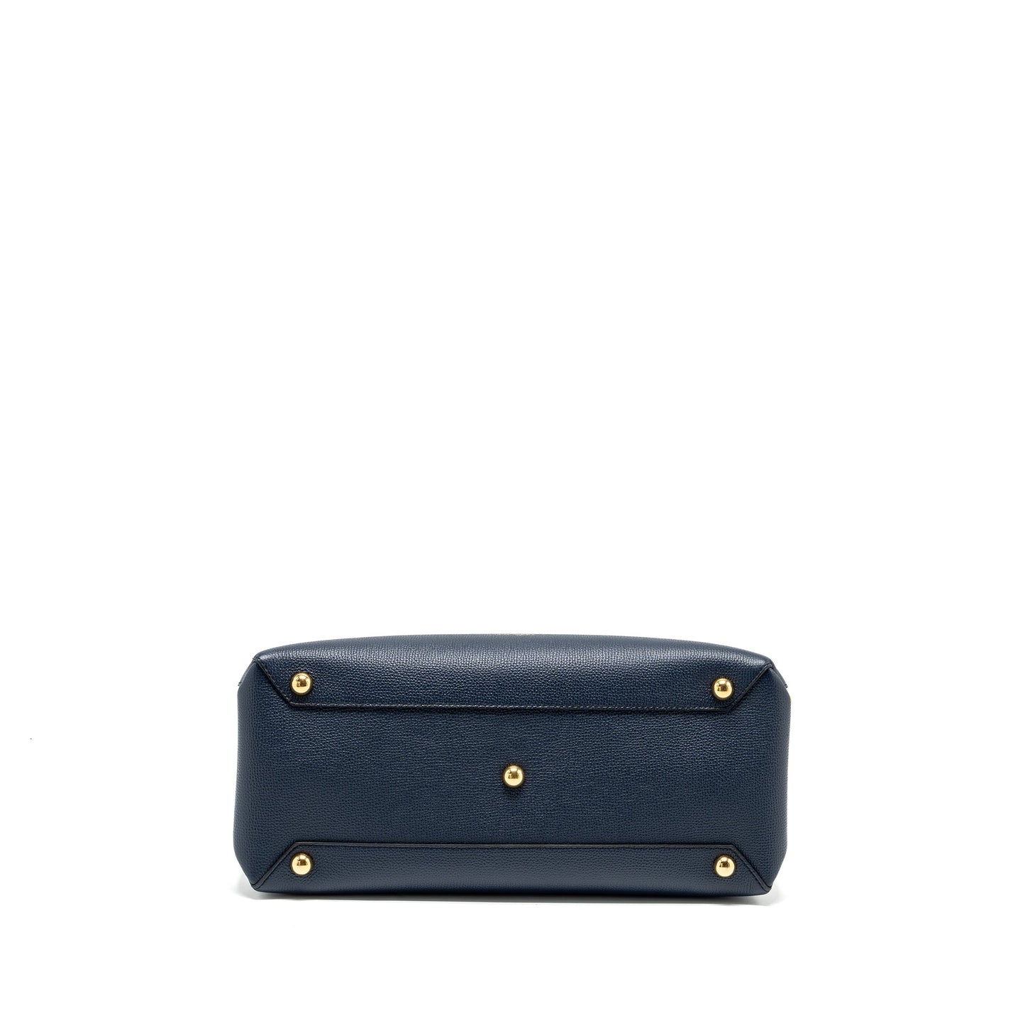 Burberry The Large Banner Bag Calfskin Dark Blue/Multicolour GHW