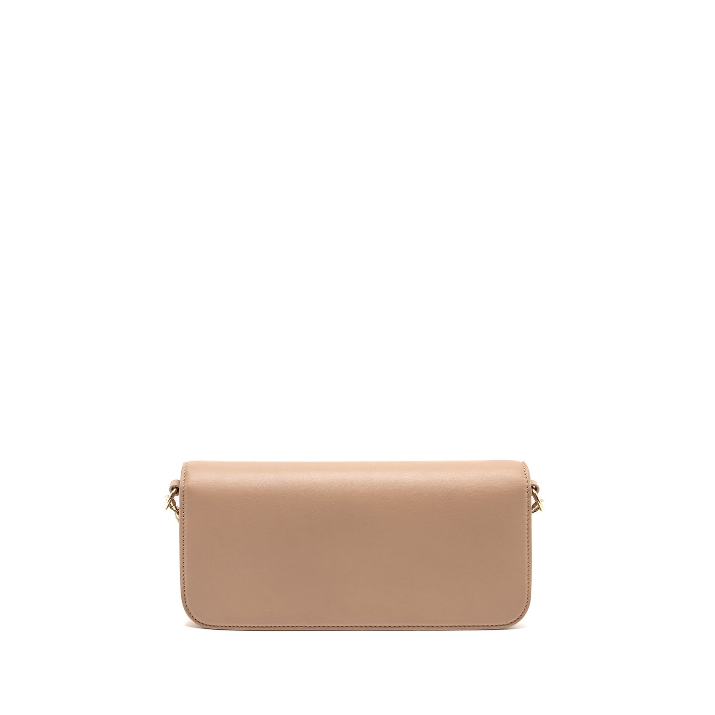 Valentino Garavani Vlogo Signature Shoulder Bag Calfskin Light Pink LGHW