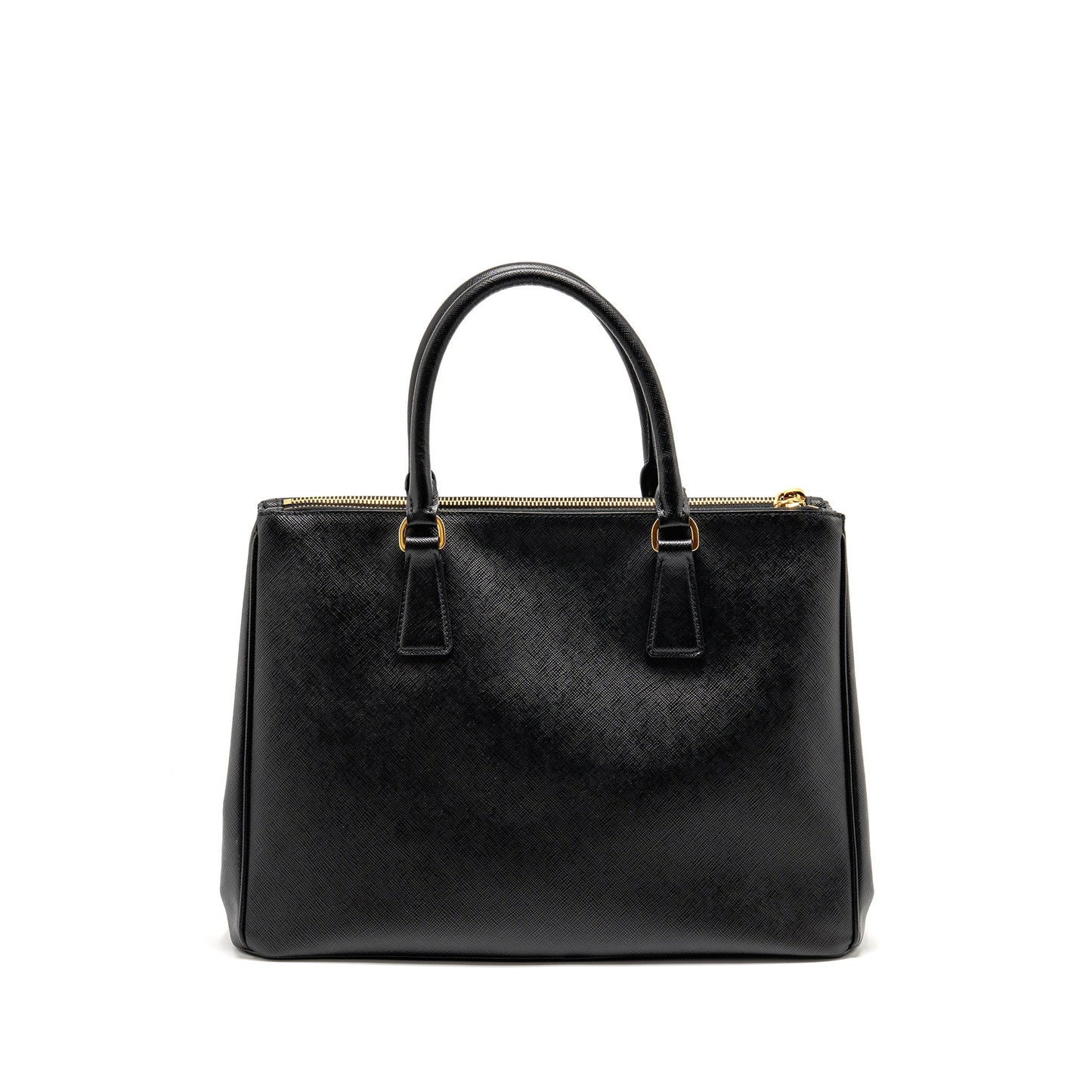 Prada Large Saffiano Tote Bag Leather Black GHW